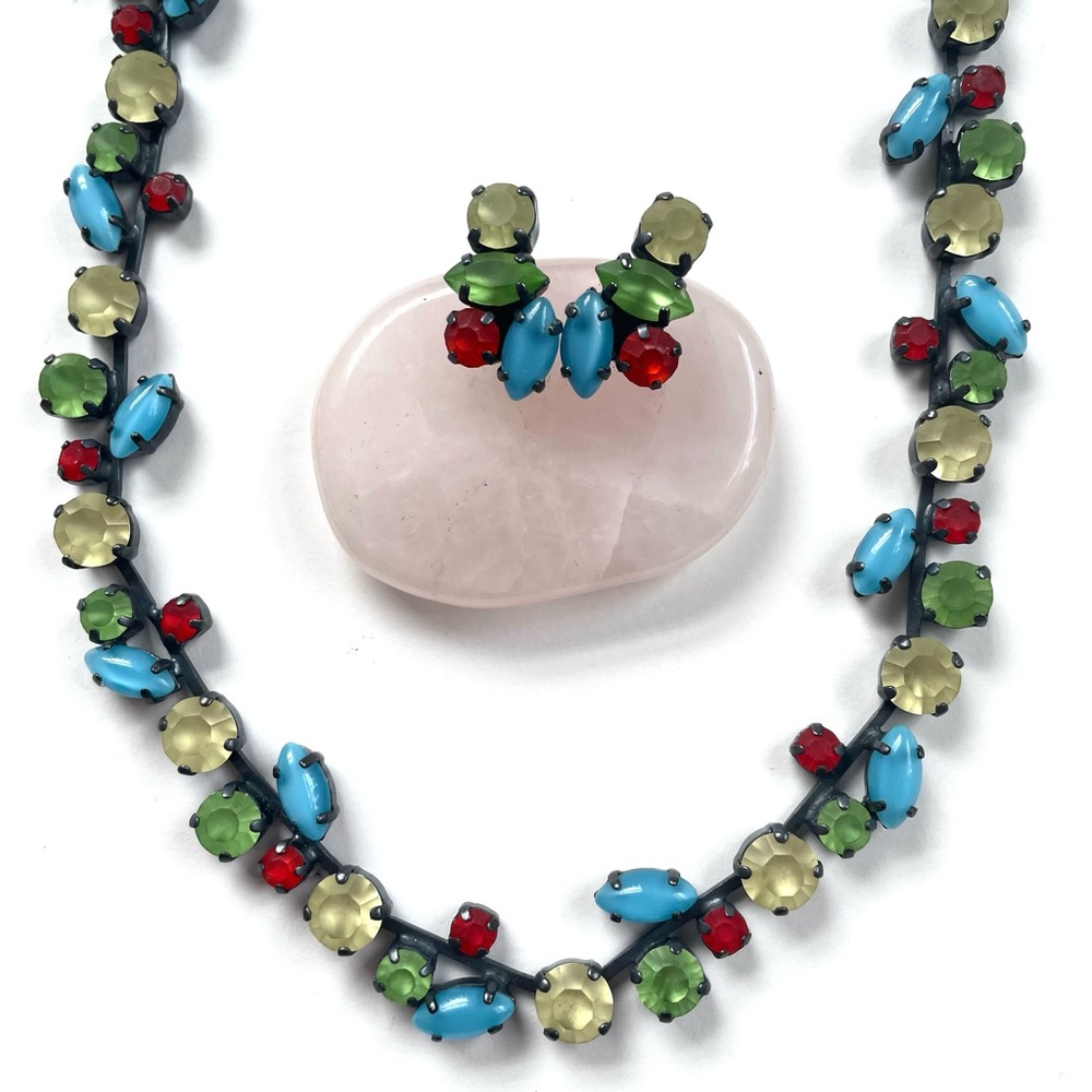 German Designer Stikkelorum Earring & Necklace set